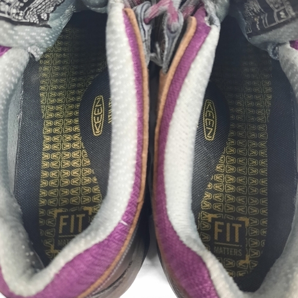 Keen Utility Women's Detroit XT Steel Toe Brown and Purple Size 8.5W Women's - Picture 12 of 13